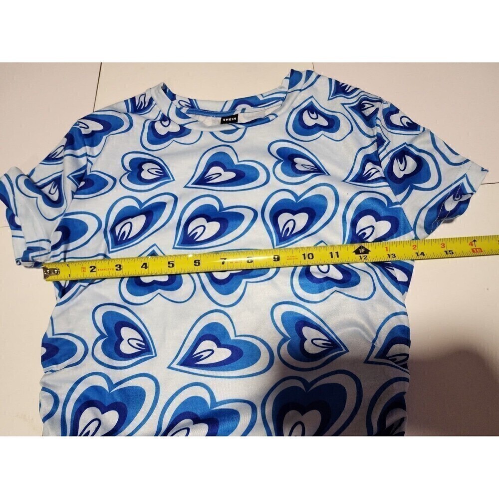 Qutie 90s Ruched Drawstring Side Heart Top - Picture 8 of 10